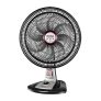 Ventilador de Mesa Mondial Turbo Force Repelente Pastilha VT-RP-03-8P-NP 40cm 8 Pás 3 Velocidades Preto