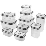 Conjunto de Potes Herméticos para Cozinha com Tampa 10 Peças – Electrolux