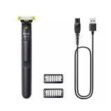 Aparador de Pelos Philips Oneblade QP1424/10, á Prova D´água, Preto, Bivolt