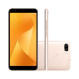 Smartphone Asus Zenfone Max Plus 32GB Gold 4G Tela 5,7″ Câmera 16MP+8MP Selfie 8MP Dual Chip Android 7.0