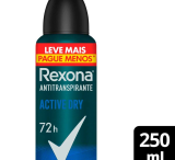 Antitranspirante Aerosol Rexona Men Active Dry 250ml