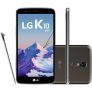 Smartphone LG K10 Pro Dual Chip Android 7.0 Nougat Tela 5.7″ Octacore 32GB 4G Wi-Fi Câmera 13MP – Titânio