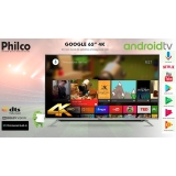 Smart TV LED Android 65″ Philco PH65G60DSGWAG Ultra HD 4K com Conversor Digital 3 HDMI 2 USB com Google 60hz – Preta