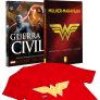 Livro – Mulher-Maravilha + Guerra Civil + Camiseta