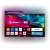 Smart TV LED Ambilight 55″ Philips 55PUG6212/78 Ultra HD 4k com Conversor Digital 4 HDMI 2 USB Wi-Fi 60Hz – Preto