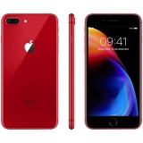 iPhone 8 Plus 64GB Vermelho Special Edition Tela 5.5″ IOS 11 4G Câmera 12MP – Apple
