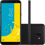 Smartphone Samsung Galaxy J6 32GB Dual Chip Android 8.0 Tela 5.6″ Octa-Core 1.6GHz 4G Câmera 13MP com TV – Preto