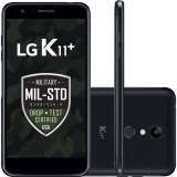 Smartphone LG K11+ 32GB Dual Chip Android 7.1.2 Tela 5.3″ Octa Core 1.5 Ghz 4G Câmera 13MP – Preto