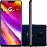 Smartphone LG G7 Thinq Dual Chip Android 8.0 Tela 6.1″ QHD+ Fullvision Qualcomm Snapdragon 845 64GB 4G Câmera 16 + 16MP (Dual Traseira) – Preto