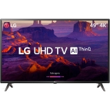 Smart TV LED 49″ LG 49UK6310 Ultra HD 4k com Conversor Digital 3 HDMI 2 USB Wi-Fi Webos 4.0 Dts Virtual X 60Hz – Preta