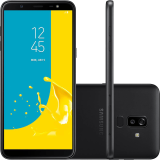 Smartphone Samsung Galaxy J8 64GB Dual Chip Android 8.0 Tela 6″ Octa-Core 1.8GHz 4G Câmera 16MP F1.7 + 5MP F1.9 (Dual Cam) – Preto