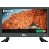 TV LED 16″ Philco HD PTV16S86D com Conversor Digital 2 HDMI 1 USB 60Hz