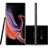 Smartphone Samsung Galaxy Note 9 128GB Nano Chip Android Tela 6.4″ Octa-Core 2.8GHz 4G Câmera Dupla 12MP 6GB RAM + Caneta S Pen com Controle Remoto – Preto