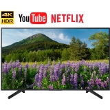 Smart TV LED 43″ Sony KD-43X705F Ultra HD 4k com Conversor Digital 3 HDMI 3 USB Wi-Fi Miracast – Preta