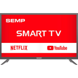 Smart TV LED 39″ Semp L39S3900FS Full HD com Conversor Digital 2 HDMI 1 USB Wi-Fi Closed Caption – Grafite
