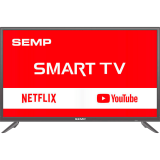 Smart TV LED 39″ Semp L39S3900FS Full HD com Conversor Digital 2 HDMI 1 USB Wi-Fi Closed Caption – Grafite