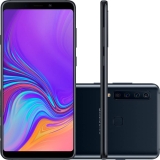 Smartphone Samsung Galaxy A9 128GB Dual Chip Android 8.0 Tela 6.3″ Octa-Core 2.2GHz 4G Câmera 24MP (f1.7) + 5MP (f2.2) + 10MP (f2.4) + 8MP (f2.4) – Preto