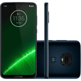 Smartphone Motorola Moto G7 Plus 64GB Dual Chip Android Pie – 9.0 Tela 6.3″ 1.8 GHz Octa-Core 4G Câmera 16MP F1.7 + 5MP F1.9 (Dual Cam) – Indigo
