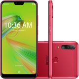 Smartphone Zenfone Max Shot Dual Chip Android 6.2″ Qualcomm Octa Core 64GB 4G Câmera Traseira 12MP+5MP+8MP – Vermelho
