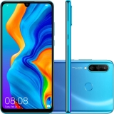 Smartphone Huawei P30 Lite Android 9.0 6.15″ Octacore 128GB 4G 24MP+8MP+2MP Dual Chip – Azul Turquesa