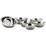 Conjunto de Tigelas 5 Peças Inox + Escorredor de Arroz – La Cuisine