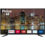 Smart TV LED 40” Philco PTV40E60SN Full HD Conversor Digital Wi-Fi 2 USB 2 HDMI Netflix