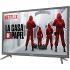 Smart TV LED 50″ Sony KDL-50W665F Full HD com Conversor Digital 2 HDMI 2 USB Wi-Fi 60Hz – Preta