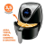 Fritadeira Elétrica sem Óleo Air Fryer Mondial AF-30-DI Digital Family Inox 3,5L Preta com Timer