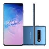 Smartphone Samsung Galaxy S10 Plus 128GB Azul Tela 6.4″ Câmera Tripla 16MP Selfie 10MP Dual Chip Android 9.0