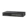 Switch 16p Cisco Sg110-16hp-na Poe Gigabit 10/100/1000