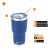 Copo Térmico Inox Siluet 850ml 2 Canudo e Escova NTK Azul – Nautika