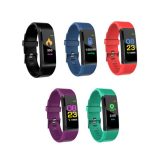 ID115 Plus Smart Bracelet Tela 0.96″ Bluetooth 4.0 Call / Message Reminder Heart Rate Monitor Functions