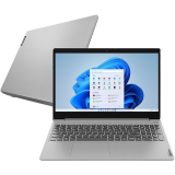 Notebook Lenovo Ultrafino Ideapad 3i I3-10110u 4GB 256GB SSD Tela 15,6″ Windows 11 – Prata