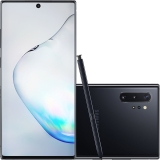 Smartphone Samsung Galaxy Note 10+ 256GB Dual Chip Android 9.0 Tela 6.8″ Octa-Core 4G Câmera 2MP + 16MP (Ultra Wide) + 12MP + Tof (Scanner 3D) – Preto