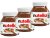 Kit Creme de Avelã com Cacau Nutella Ferrero – 140g 3 Unidades