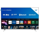 Smart Tv Philips 58″ 4k Uhd Hdr10+ Dolby Vision Dolby Atmos Bluetooth Wifi 3 Hdmi 2 Usb – Prata Bordas Ultrafinas