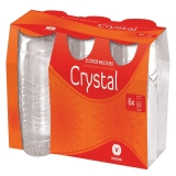Conjunto 6 copos crystal 300ML wheaton
