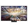 Smart TV 75″ Neo Qled 8K Samsung QN75QN800DGXZD Mini LED com Design Infinity One, Dolby Atmos®, Alexa Built in e Painel até 165hz