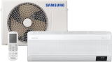 Ar-condicionado Split Inverter Samsung WindFree Sem Vento 12.000 BTUs Frio AR12AVHABWKNAZ Branco 220V