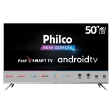 Smart Google Tv Philco 50″ Led Borderless 4k, Fast Smart, Áudio Dolby, Com Chromecast Built In – Ptv50g71agbls 4k