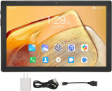 Tablet de 10 Polegadas 7000mAh Bateria 4G Tablet 6GB 256GB Exterior (Ouro)