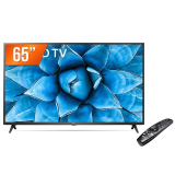 Smart TV LED 65″ 4K UHD LG 65UN731C 3 HDMI 2 USB Wi-Fi Assitente Virtual Bluetooth