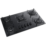 Cooktop Itatiaia 5 Bocas Essencial Preto – Bivolt