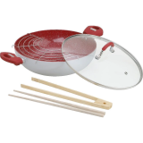 Panela Wok com tampa Power Taste – 28 cm – La Cuisine