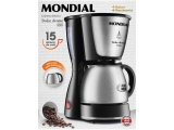 Cafeteira Elétrica Inox Mondial Dolce Arome – C-34 JI Preto