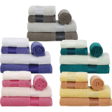 Jogo De Toalha Banhao Lake 5 pecas 100% Algodao – Casa e Conforto