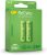 2 Pilhas Recarregaveis AA 2000mAh Recyko Pro GP Batteries, Pequena
