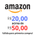 Cupom de R$ 20,00 em compras acima de R$ 50,00 na Amazon