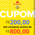 Aproveite Cupom de R$ 100,00 de desconto em compras acima de R$ 400,00 utilizando seu cartão de crédito Santander no Mercado Livre