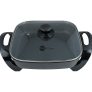 Panela Elétrica Quadrada 4L Fun Kitchen CH40 Preta